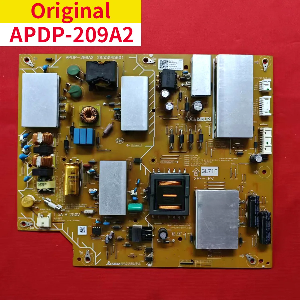 power board for KD-55XE7093 APDP-209A2 2955045601 GL71F 147470611 APDP-209A2 2955045601 55X8000E
power board for KD-55XE7093 APDP-209A2 2955045601 GL71F 147470611 APDP-209A2 2955045601 55X8000E