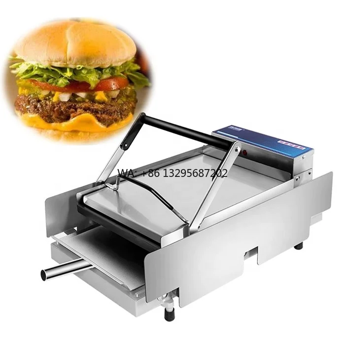 Industrial Hamburger Machine Electrical Hamburger Heating Machine Manual Stainless Steel Burger Forming Machine
Industrial Hamburger Machine Electrical Hamburger Heating Machine Manual Stainless Steel Burger Forming Machine