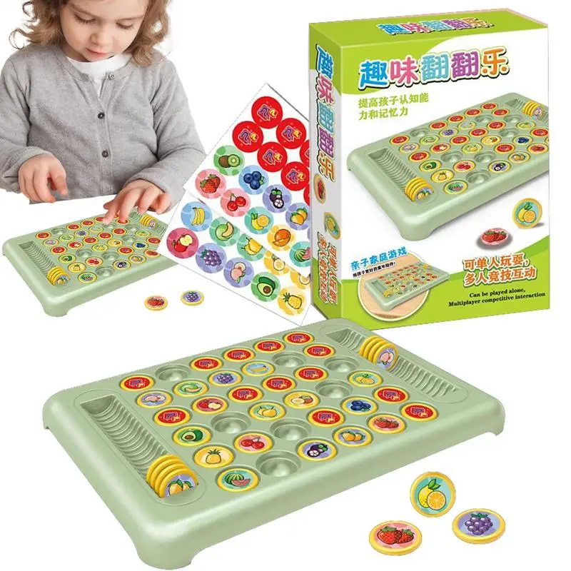 Board Games Educational Toys 36Pieces Fruit Matching Cards Logic Educational Toys Lightweight Concentration Game Interactive
Board Games Educational Toys 36Pieces Fruit Matching Cards Logic Educational Toys Lightweight Concentration Game Interactive