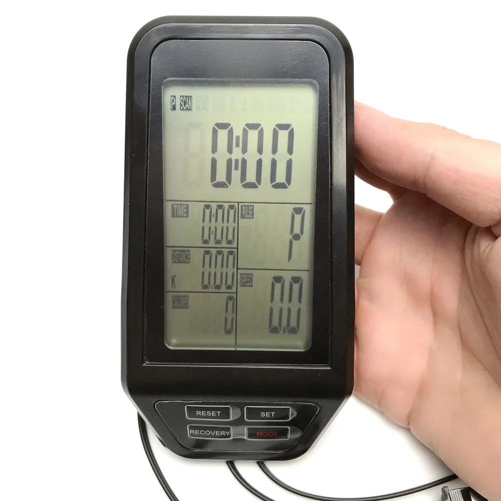 Black Exercise Bike Computer Display Screen Speed Heart Rate Calorie Timer For Home Gym Fitness Equipment Replacement Part
Black Exercise Bike Computer Display Screen Speed Heart Rate Calorie Timer For Home Gym Fitness Equipment Replacement Part