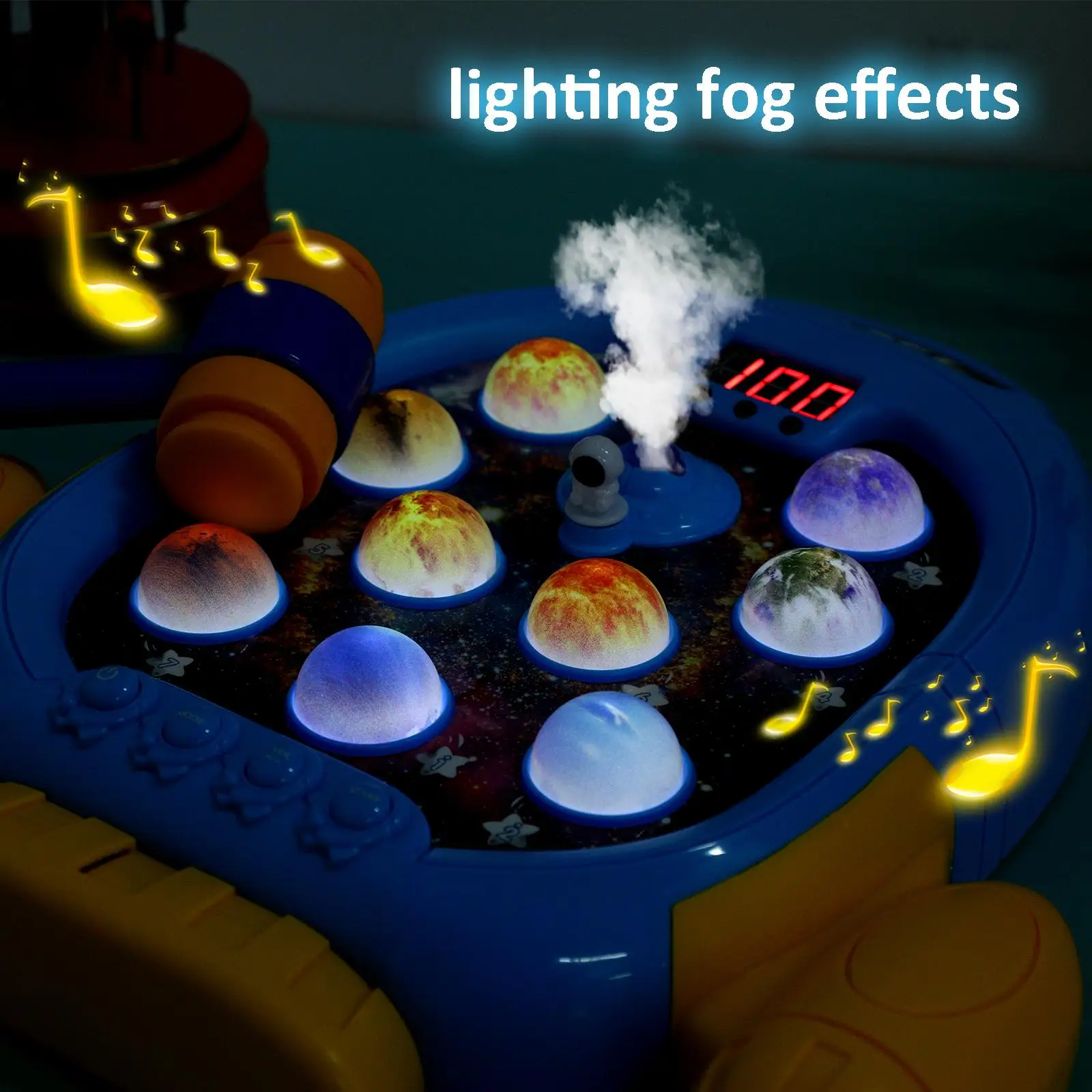 Whack Toys Kids Hammering Pounding Toy Safe Material Space Theme Music Game Toddler Educational Interactive Toy
Whack Toys Kids Hammering Pounding Toy Safe Material Space Theme Music Game Toddler Educational Interactive Toy