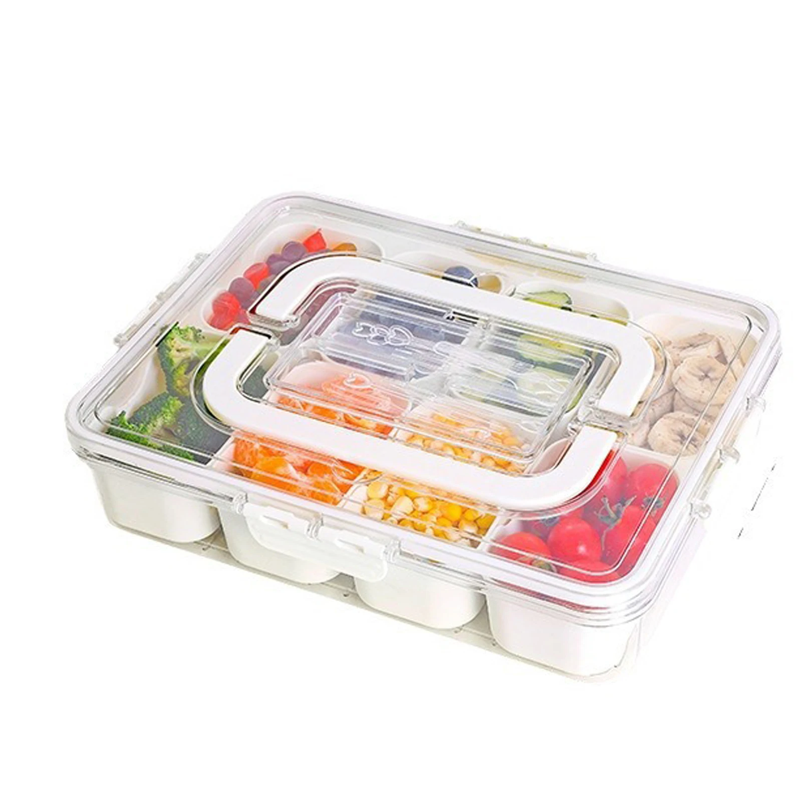 Коробка для закусок, прозрачный контейнер для закусок с крышкой и ручкой, подносы для сэндвичей с крышками, поднос для закусок
Коробка для закусок, прозрачный контейнер для закусок с крышкой и ручкой, подносы для сэндвичей с крышками, поднос для закусок