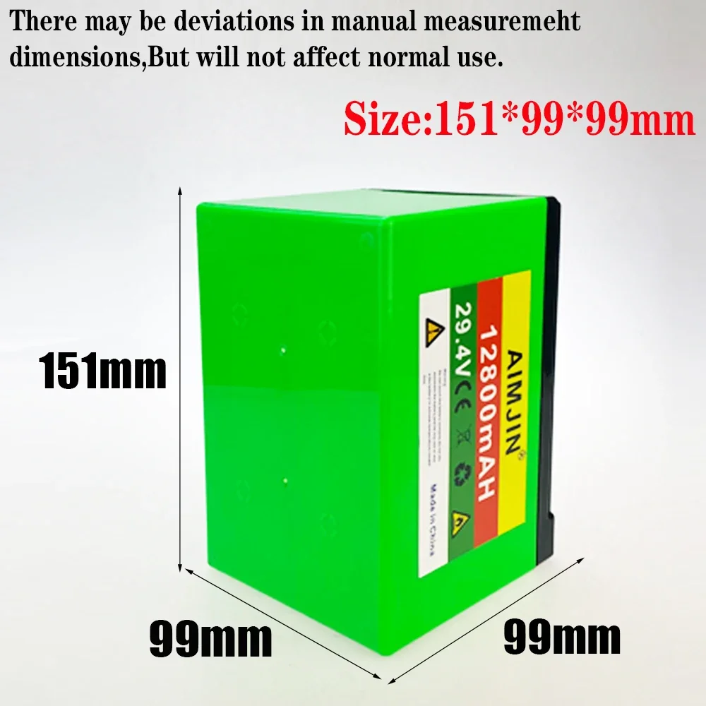 Литий-ионный аккумулятор HiHgh Power 29,4 в, 12800 мАч, 18650, 24 В, 7S, 4P, аккумулятор а с BMS для различных инструментов и зарядного устройства
Литий-ионный аккумулятор HiHgh Power 29,4 в, 12800 мАч, 18650, 24 В, 7S, 4P, аккумулятор а с BMS для различных инструментов и зарядного устройства