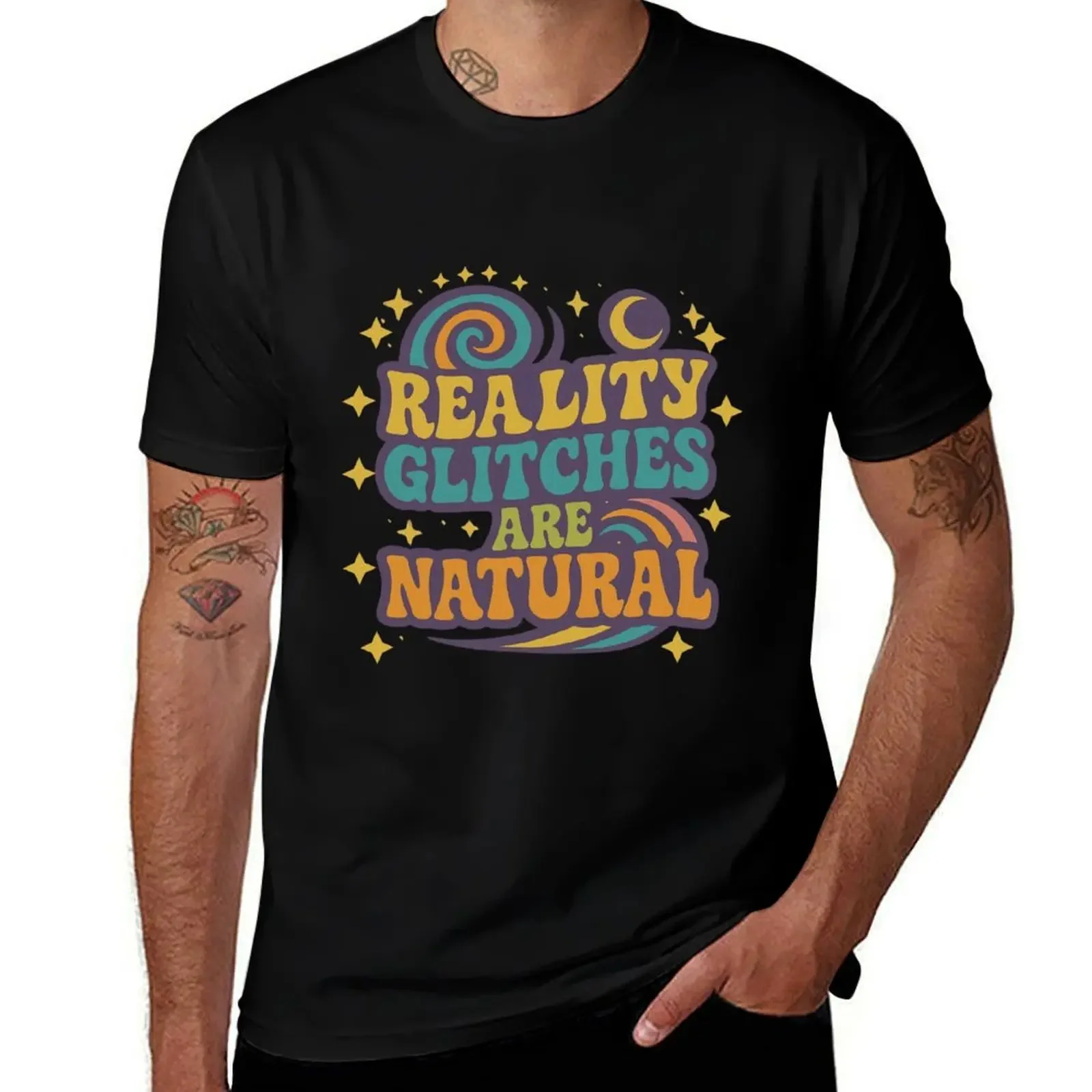 Reality Glitches Are Natural – Surreal Psychedelic Quote Design T-Shirt sweat for a boy mens tall t shirts
Reality Glitches Are Natural – Surreal Psychedelic Quote Design T-Shirt sweat for a boy mens tall t shirts