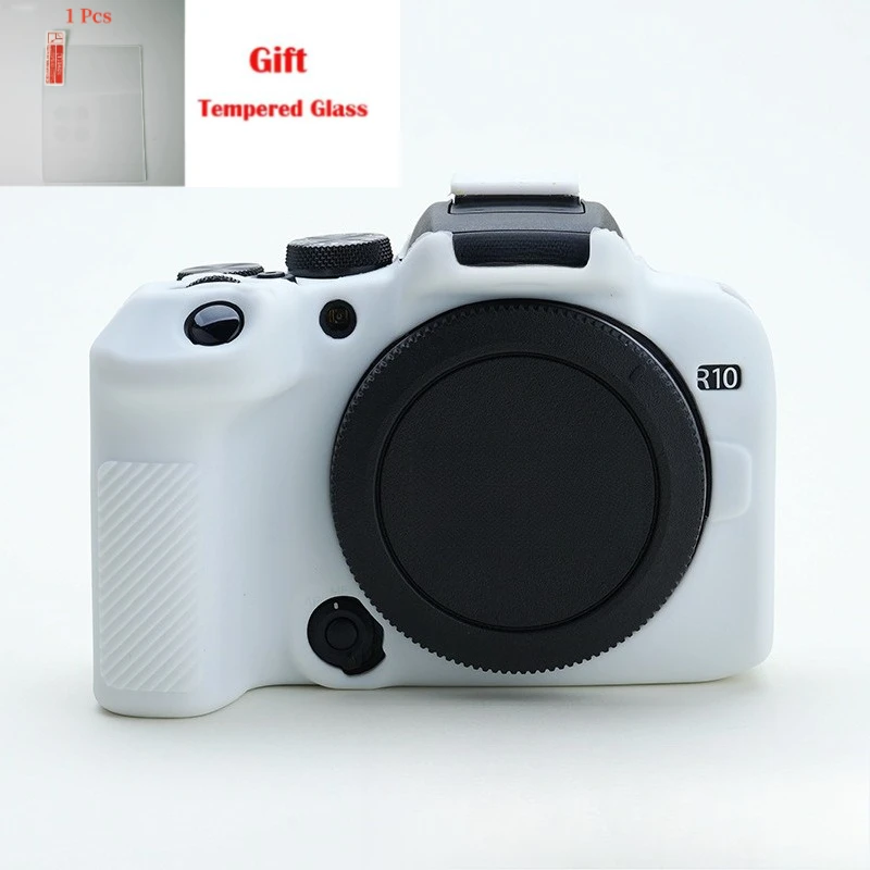 Accessories Silicone case cover camera bag For Canon EOS R10 camera silicone case R10 DSLR Camera Bag + free tempered film
Accessories Silicone case cover camera bag For Canon EOS R10 camera silicone case R10 DSLR Camera Bag + free tempered film