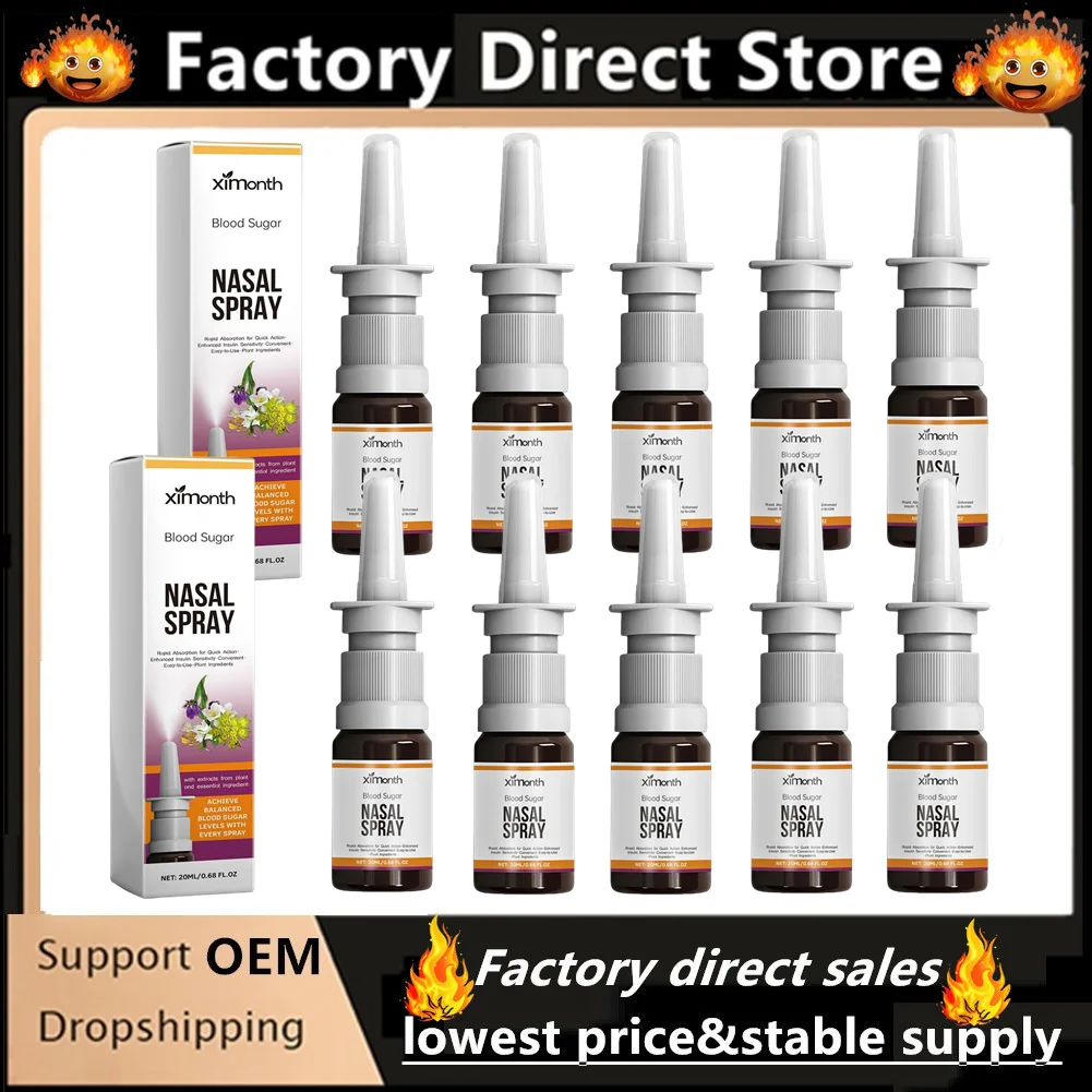 10Pcs Blood Sugar Nasal Spray Personal Care Products Oral Nasopharyngeal Nose Protective The Extra And Barrier Care Of Spray F2Y
10Pcs Blood Sugar Nasal Spray Personal Care Products Oral Nasopharyngeal Nose Protective The Extra And Barrier Care Of Spray F2Y