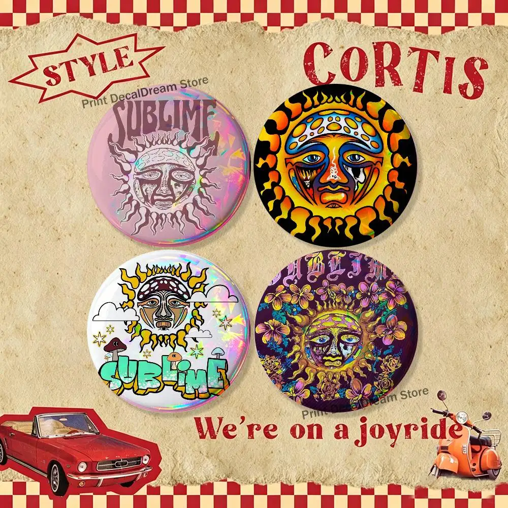 Band S-Sublime 4-piece set Enamel Pins Cartoon Anime Badge Fashion Jewelry Accessories Round Snap-in Brooch on Backpack
Band S-Sublime 4-piece set Enamel Pins Cartoon Anime Badge Fashion Jewelry Accessories Round Snap-in Brooch on Backpack