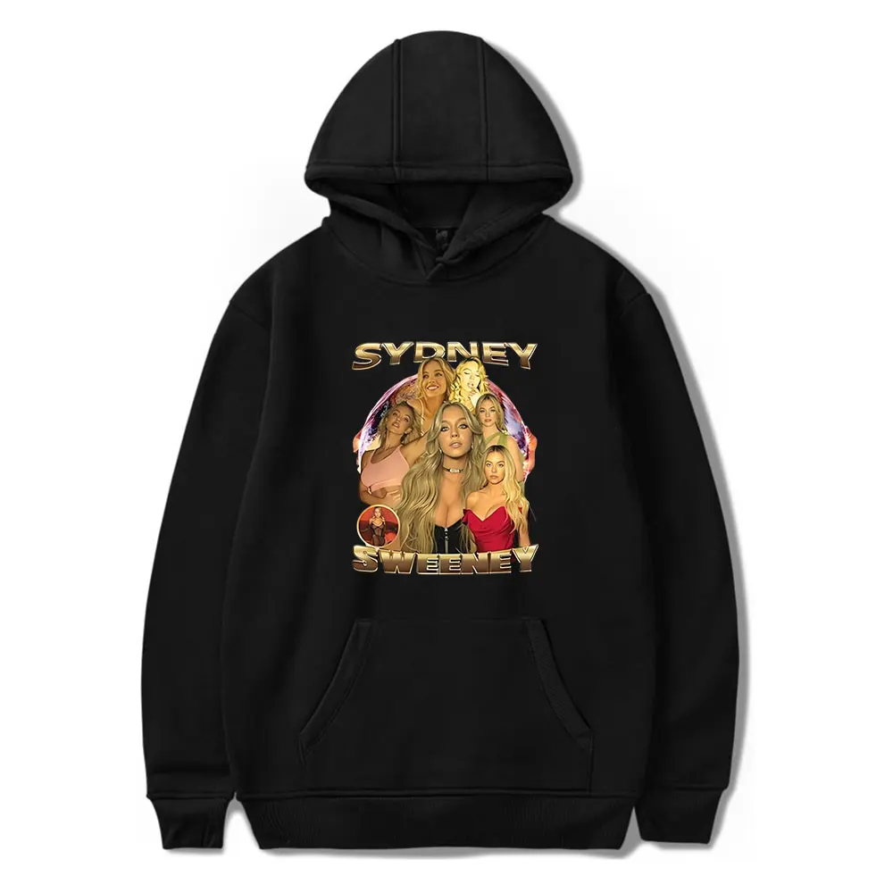 Sydney Sweeney Hoodies Vintage Merch Hoodie Men and Women Hip-hop Sports Pullover Sweatshirt
Sydney Sweeney Hoodies Vintage Merch Hoodie Men and Women Hip-hop Sports Pullover Sweatshirt