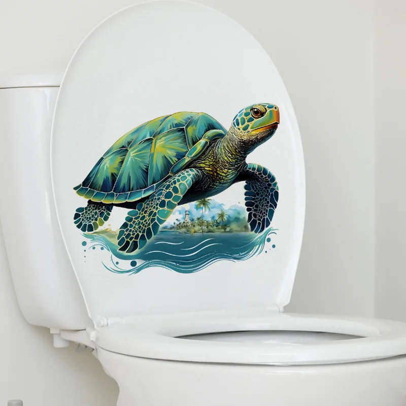 Cartoon Turtle Crawling Toilet Sticker Bathroom Background Decoration Wall Sticker Toilet Lid Sticker Self-adhesive Waterproof
Cartoon Turtle Crawling Toilet Sticker Bathroom Background Decoration Wall Sticker Toilet Lid Sticker Self-adhesive Waterproof