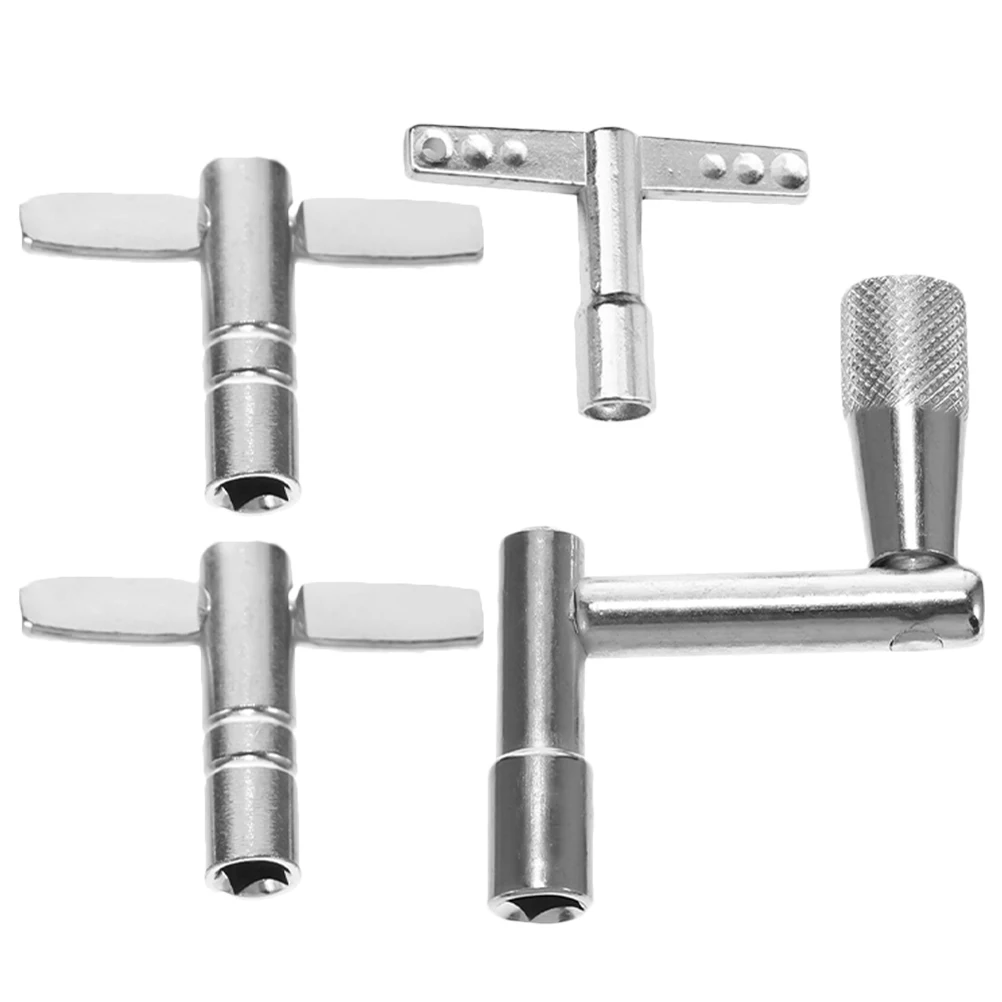 4 Pcs Drum Keys Tuning Wrench Percussion Instrument Accessories Tool Adjustment Metal
4 Pcs Drum Keys Tuning Wrench Percussion Instrument Accessories Tool Adjustment Metal