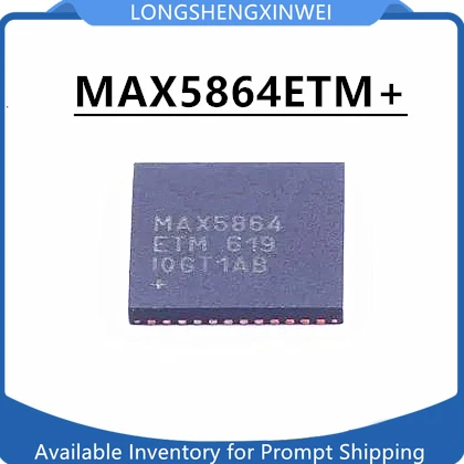 1 шт. новый MAX5864ETM + MAX5864 оригинальный аналоговый чип патч TQFN48 сбор данных на складе
1 шт. новый MAX5864ETM + MAX5864 оригинальный аналоговый чип патч TQFN48 сбор данных на складе