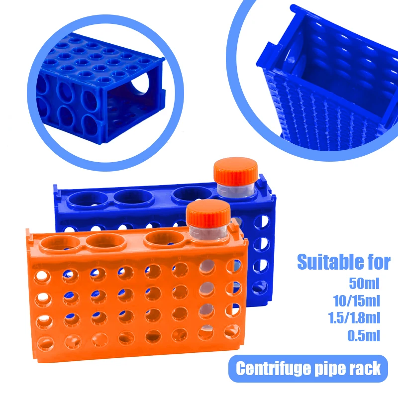 Multi-Face Centrifuge Tube Stand Organizer With Different Size Slots For 50/15/10/1.5/1.8/0.5ML Tubes Lab Tools
Multi-Face Centrifuge Tube Stand Organizer With Different Size Slots For 50/15/10/1.5/1.8/0.5ML Tubes Lab Tools