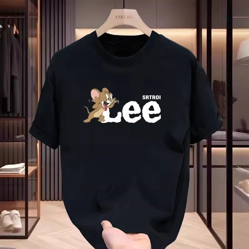 American Trendy Brand Jerry Cartoon Printing Short-sleeved T-shirt Men's and Women's Summer New Trend Simple Fashion Top
American Trendy Brand Jerry Cartoon Printing Short-sleeved T-shirt Men's and Women's Summer New Trend Simple Fashion Top