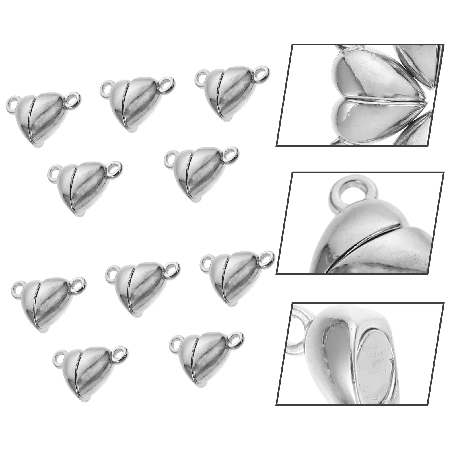 10 Pair Magnetic Buckle Accessories DIY Charm Necklace Hanging Pendant Bracelet Jewelry Converter Crafts
10 Pair Magnetic Buckle Accessories DIY Charm Necklace Hanging Pendant Bracelet Jewelry Converter Crafts