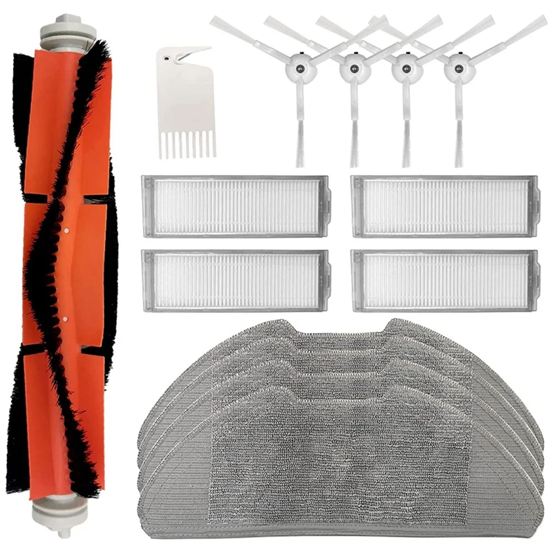 For Xiaomi Mi Robot Vacuum Mop 2 Pro Robot Vacuum Accessories Set, Main Brush, Cleaning Cloths, Hepa Filter, Side Brush
For Xiaomi Mi Robot Vacuum Mop 2 Pro Robot Vacuum Accessories Set, Main Brush, Cleaning Cloths, Hepa Filter, Side Brush