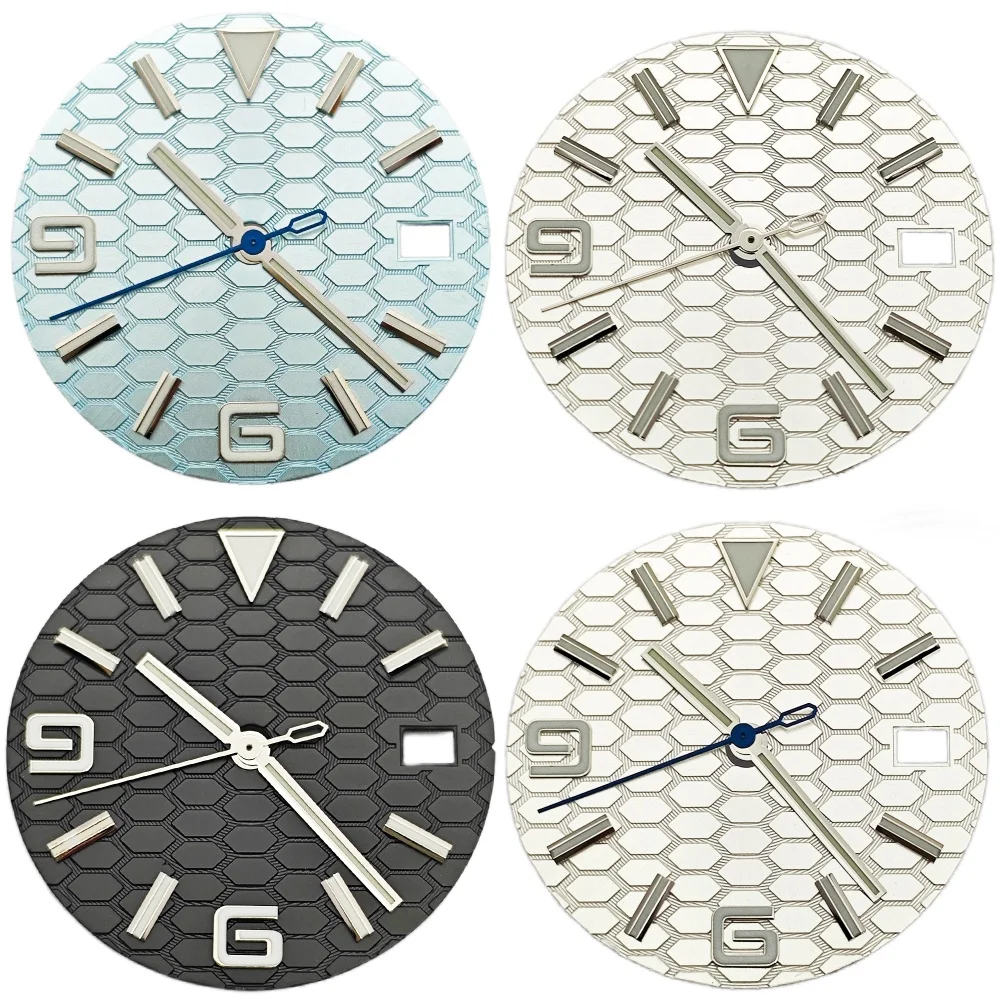 Циферблат часов NH35, 28,5 мм, синий/черный/белый циферблат, синий, зеленый, светящийся, подходит для NH35, NH36, Miyota82-DG, аксессуары для часов с механизмом, детали
Циферблат часов NH35, 28,5 мм, синий/черный/белый циферблат, синий, зеленый, светящийся, подходит для NH35, NH36, Miyota82-DG, аксессуары для часов с механизмом, детали