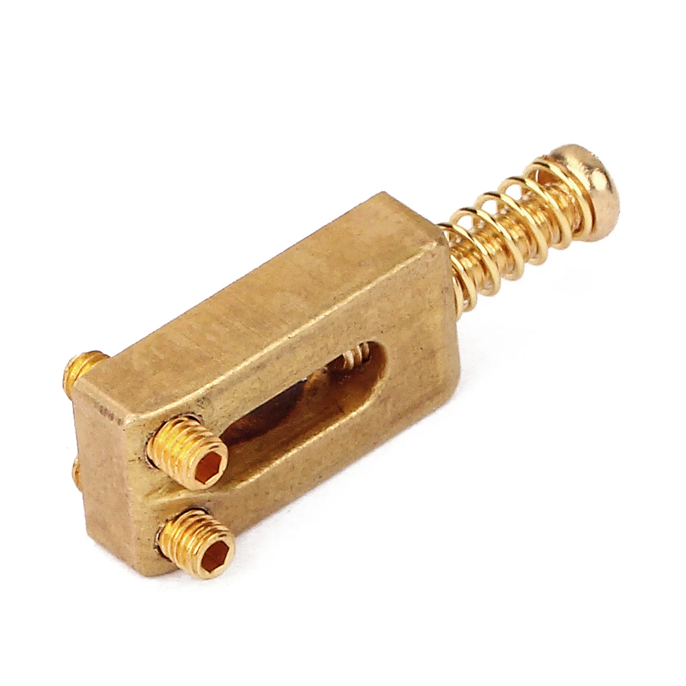 Guitar Bridge Saddle Compensated Bridge Saddle Brass Bridge Saddle Guitar Bridge Saddle for Bass Golden Guitar Bridge Saddle
Guitar Bridge Saddle Compensated Bridge Saddle Brass Bridge Saddle Guitar Bridge Saddle for Bass Golden Guitar Bridge Saddle