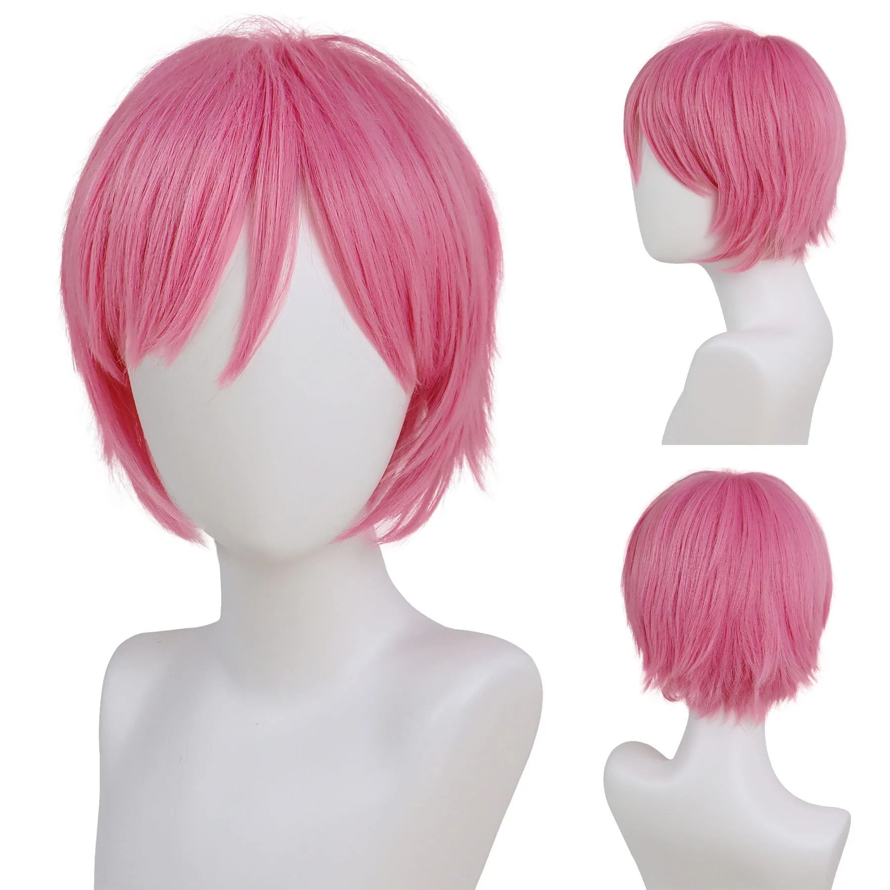 Розовый мужской парик, короткие аниме-косплейные парики Sukuna с натуральной объемной многослойной челкой, полный парик для мужских идей, Хэллоуин и комикс Con
Розовый мужской парик, короткие аниме-косплейные парики Sukuna с натуральной объемной многослойной челкой, полный парик для мужских идей, Хэллоуин и комикс Con