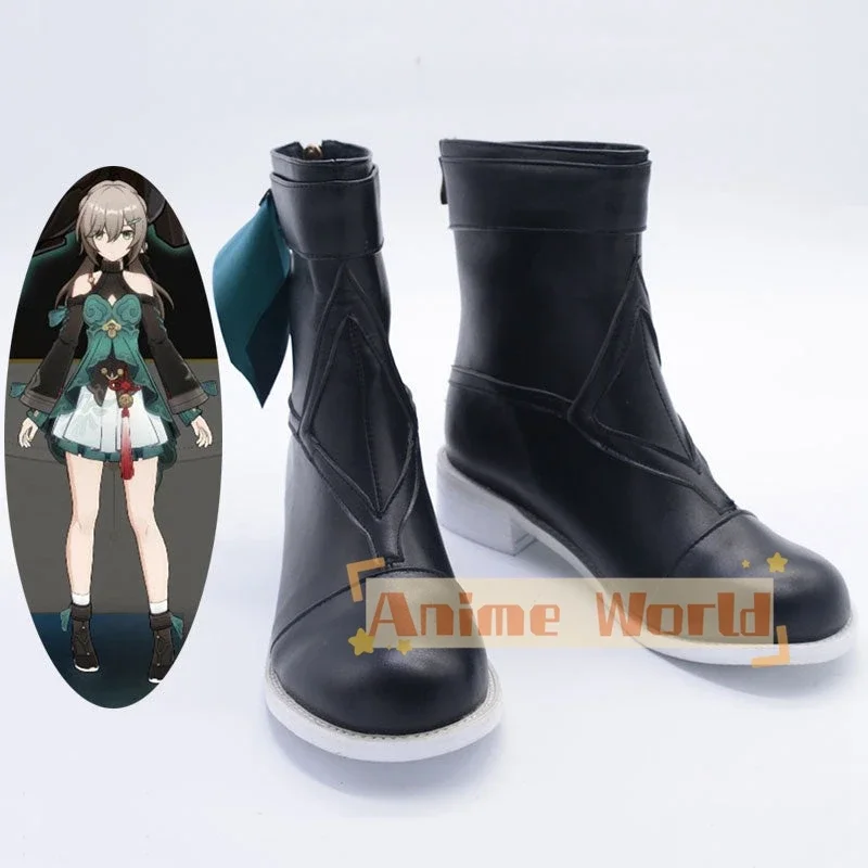 Honkai: Star Rail Qingque Cosplay Shoes PU Leather Shoes Halloween Carnival Boots Custom Made
Honkai: Star Rail Qingque Cosplay Shoes PU Leather Shoes Halloween Carnival Boots Custom Made