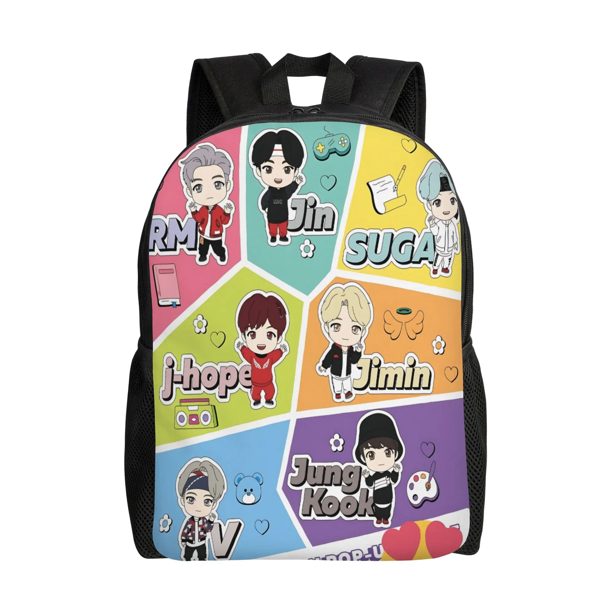 ita bag Cartoon Y2K style idol Daypack funko pop mochila Daily For School Retro Washable Rucksack
ita bag Cartoon Y2K style idol Daypack funko pop mochila Daily For School Retro Washable Rucksack