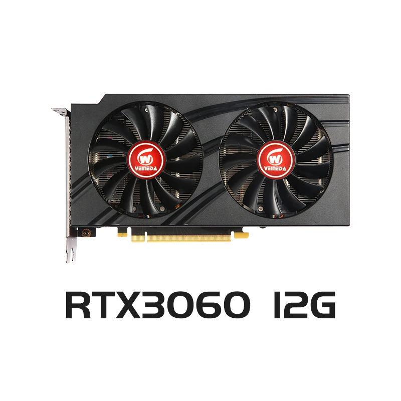 Видеокарты VEINEDA RTX 3060 12 ГБ GDDR6, графический процессор, 192 бит, HDMI*1 DP*3 PCI Express 4,0 x16 rtx3060, 12 ГБ, игровая видеокарта для ПК
Видеокарты VEINEDA RTX 3060 12 ГБ GDDR6, графический процессор, 192 бит, HDMI*1 DP*3 PCI Express 4,0 x16 rtx3060, 12 ГБ, игровая видеокарта для ПК