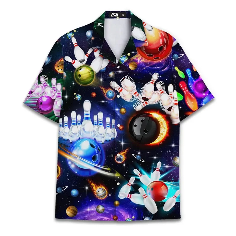 Space Neon 3D Print Bowling Shirt For Men Women Sport Breathable Flame Pattern Print Short Sleeve Shirts Casual Daily Summer
Space Neon 3D Print Bowling Shirt For Men Women Sport Breathable Flame Pattern Print Short Sleeve Shirts Casual Daily Summer