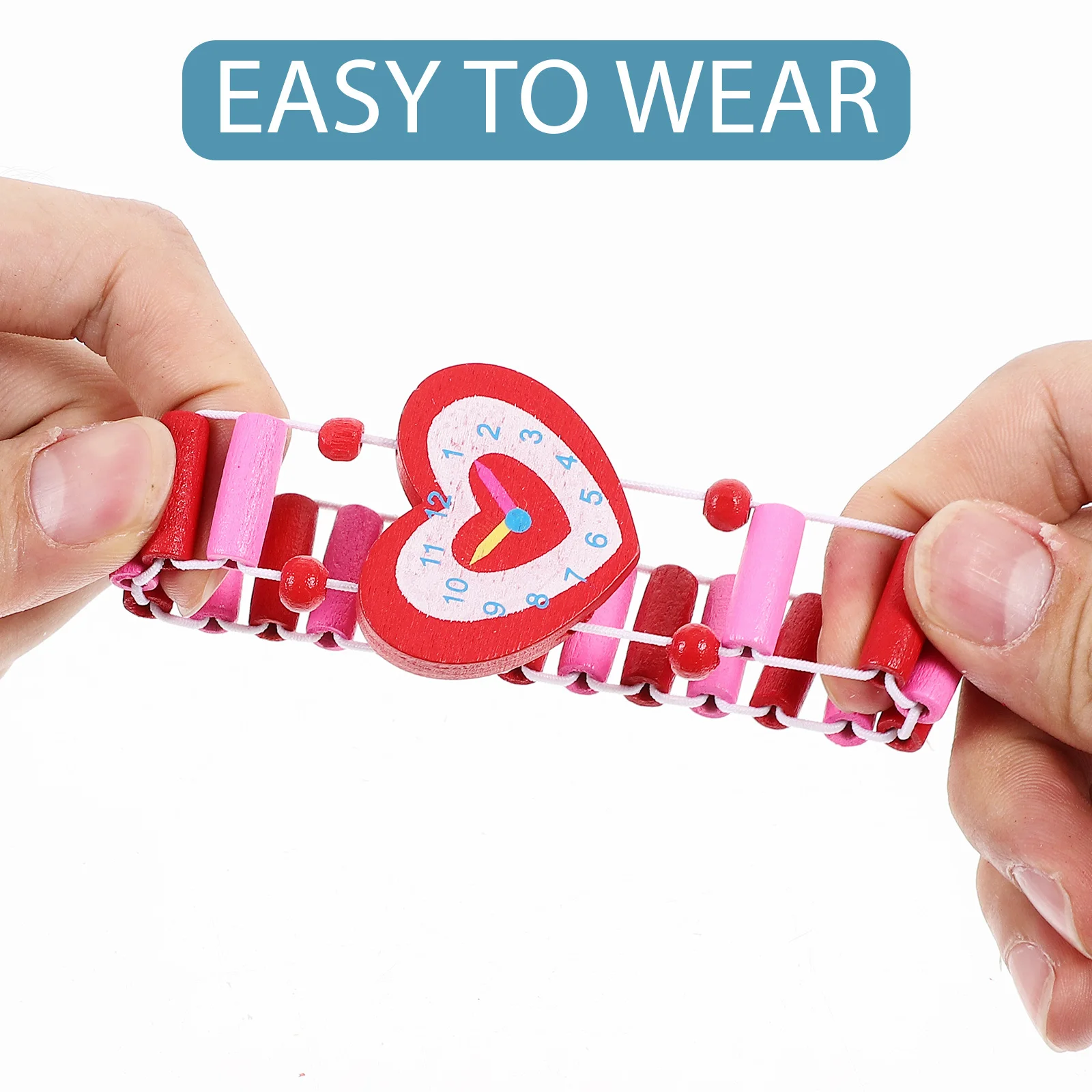 3Pcs Kids Wood Watches Cartoon Style Learning Bracelet Clock Educational Gift for Children Wood Crafs Simulation Watch
3Pcs Kids Wood Watches Cartoon Style Learning Bracelet Clock Educational Gift for Children Wood Crafs Simulation Watch