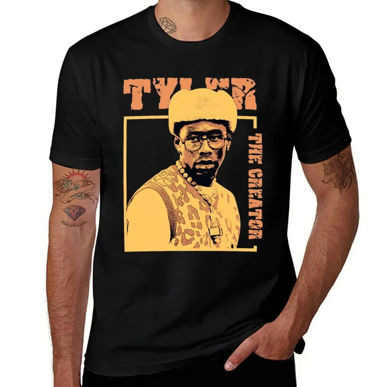 T. The Creator T-Shirt black cotton t-shirt plain for man package t shirts with prints cotton t shirt man T-Shirt
T. The Creator T-Shirt black cotton t-shirt plain for man package t shirts with prints cotton t shirt man T-Shirt