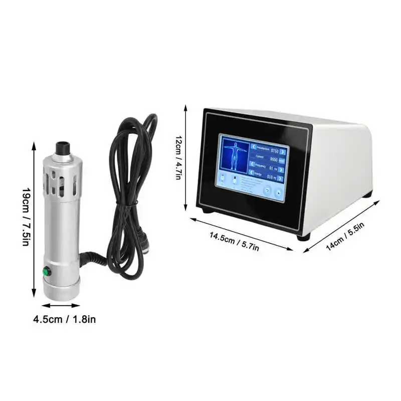 Shockwave Therapy Machine Energy Adjustable ED Shockwave Treatment Machine for Soft Tissue Electric Spine Massager Corrector
Shockwave Therapy Machine Energy Adjustable ED Shockwave Treatment Machine for Soft Tissue Electric Spine Massager Corrector