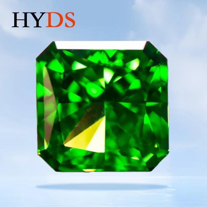 Cubic Zirconia Emerald Color Crushed Ice Cut Asscher Shape Charms Beads for DIY Jewelry Making Earrings Materials No Certificate
Cubic Zirconia Emerald Color Crushed Ice Cut Asscher Shape Charms Beads for DIY Jewelry Making Earrings Materials No Certificate