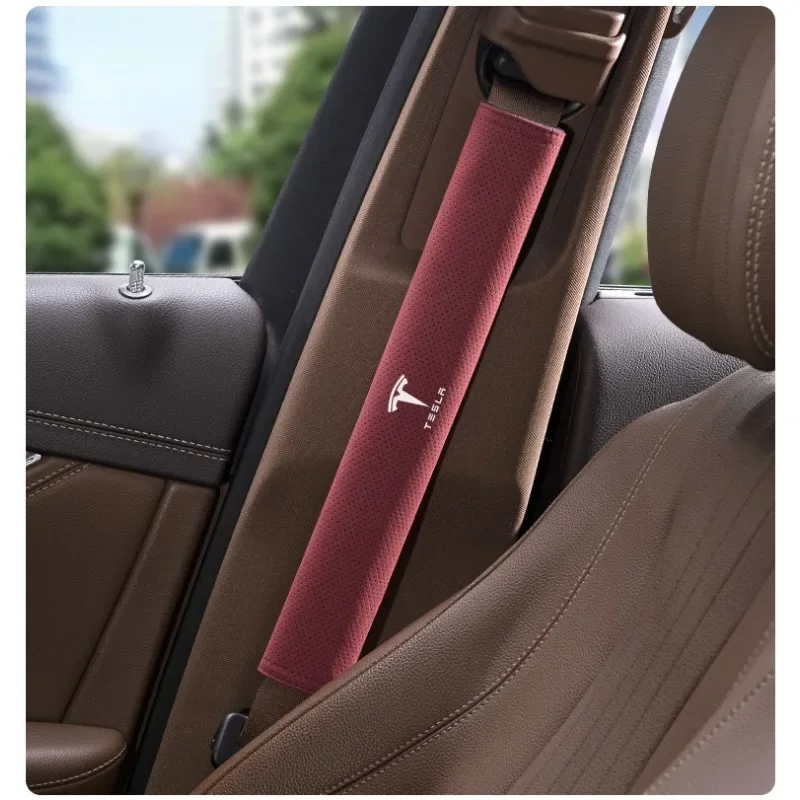 2pcs Suede Car Seat Belt Protection Cover for Tesla Model 3 Y S X Roadster P75D P85D P90D P100D Interior Accessories
2pcs Suede Car Seat Belt Protection Cover for Tesla Model 3 Y S X Roadster P75D P85D P90D P100D Interior Accessories
