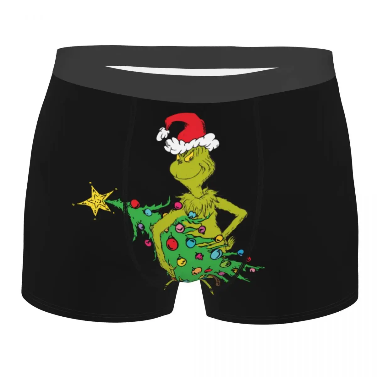 Забавные боксеры, рождественские шорты-S-Green-S, трусы, мужское нижнее белье, трусы со средней талией для мужчин, большие размеры
Забавные боксеры, рождественские шорты-S-Green-S, трусы, мужское нижнее белье, трусы со средней талией для мужчин, большие размеры