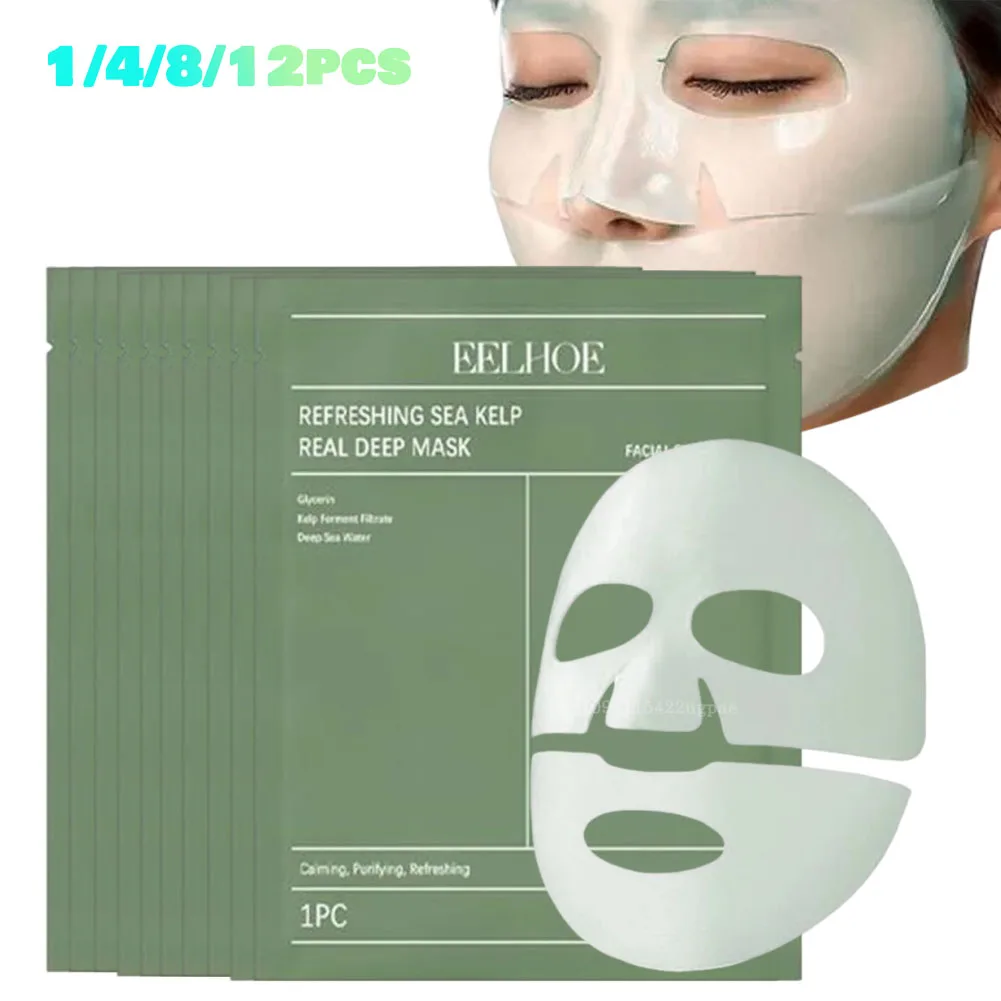 Seaweed Collagen Facial Mask Deep Hydrating Moisturizing Sheet Mask Firming Skin Shrink Pores Nourish Brighten Skin Care Cosmeti
Seaweed Collagen Facial Mask Deep Hydrating Moisturizing Sheet Mask Firming Skin Shrink Pores Nourish Brighten Skin Care Cosmeti