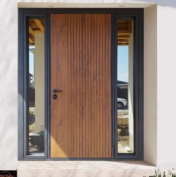 Modern Wood Grain Villa Gate Double Door Anti-theft Entrance Door for Rural Self-built Houses with Cast Aluminum Construction
Modern Wood Grain Villa Gate Double Door Anti-theft Entrance Door for Rural Self-built Houses with Cast Aluminum Construction