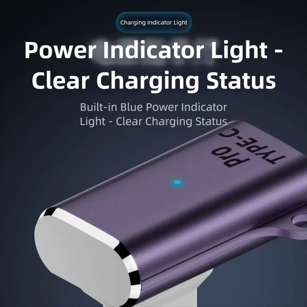 Type-C Female to 3 Pin Watch Charger Converter High Speed with Indicator Light Magnetic Charging Adapter for COROS PACE Pro
Type-C Female to 3 Pin Watch Charger Converter High Speed with Indicator Light Magnetic Charging Adapter for COROS PACE Pro