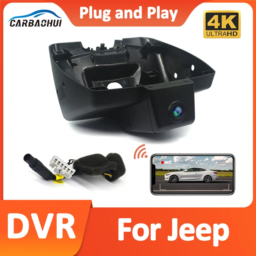 4K 2160P Plug and Play автомобильный видеорегистратор с Wi-Fi видеорегистратором для Jeep Renegade Dodge Chrysler 2014 2015 2016 2017 2018
4K 2160P Plug and Play автомобильный видеорегистратор с Wi-Fi видеорегистратором для Jeep Renegade Dodge Chrysler 2014 2015 2016 2017 2018