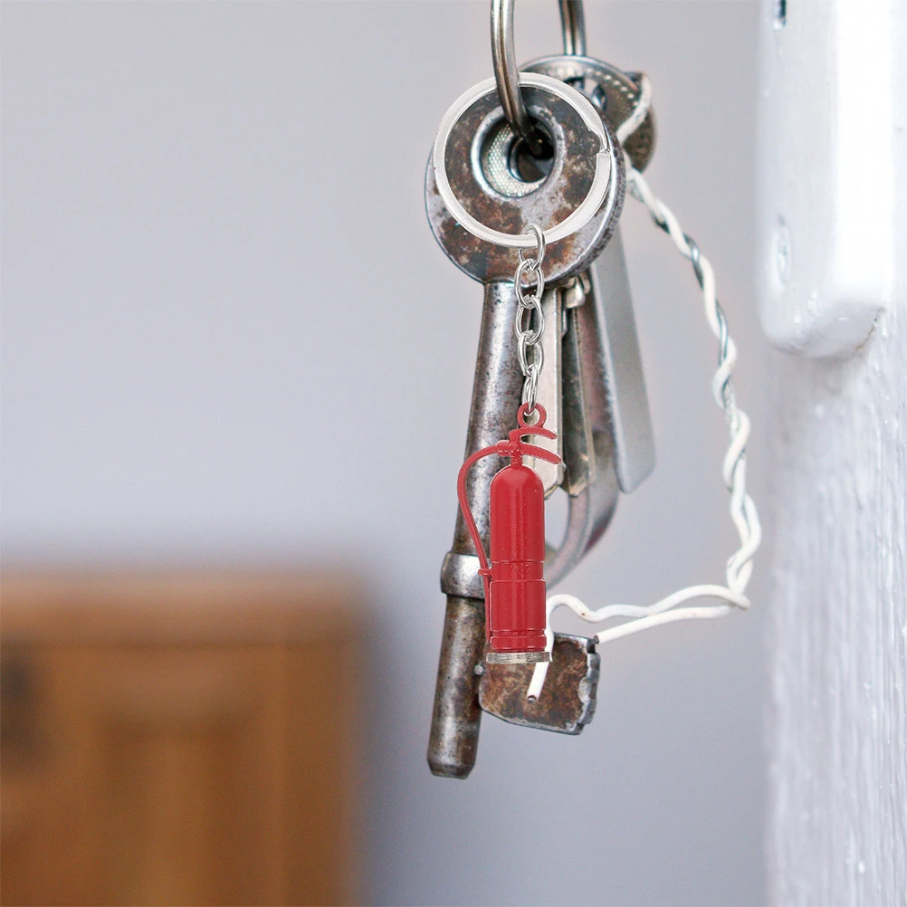 4Pcs Firefighter Keychain Extinguisher Pendant Bag Hanging Decorative Key Rings Charm Lightweight Key Holder Bag Hanging Pendant 
4Pcs Firefighter Keychain Extinguisher Pendant Bag Hanging Decorative Key Rings Charm Lightweight Key Holder Bag Hanging Pendant