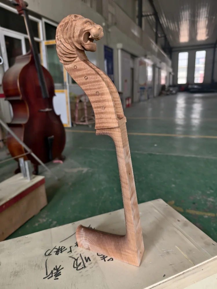 Premium Lion Head Cello Head, 3/4 Cello Head, Hand Carved, High Quality
Premium Lion Head Cello Head, 3/4 Cello Head, Hand Carved, High Quality