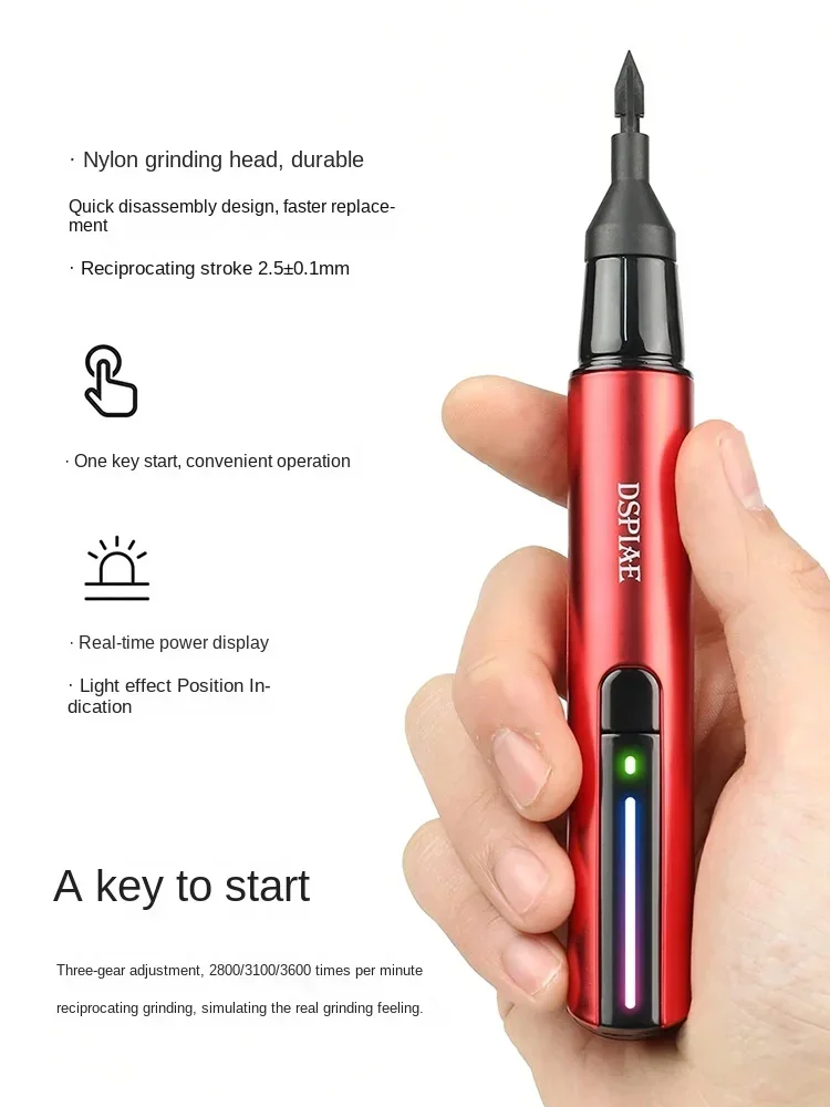 ES-A Gundam Model Nozzle Polishing Grinding Electric Grinding Pen Afterimage Reciprocating Electric Grinding Pen
ES-A Gundam Model Nozzle Polishing Grinding Electric Grinding Pen Afterimage Reciprocating Electric Grinding Pen
