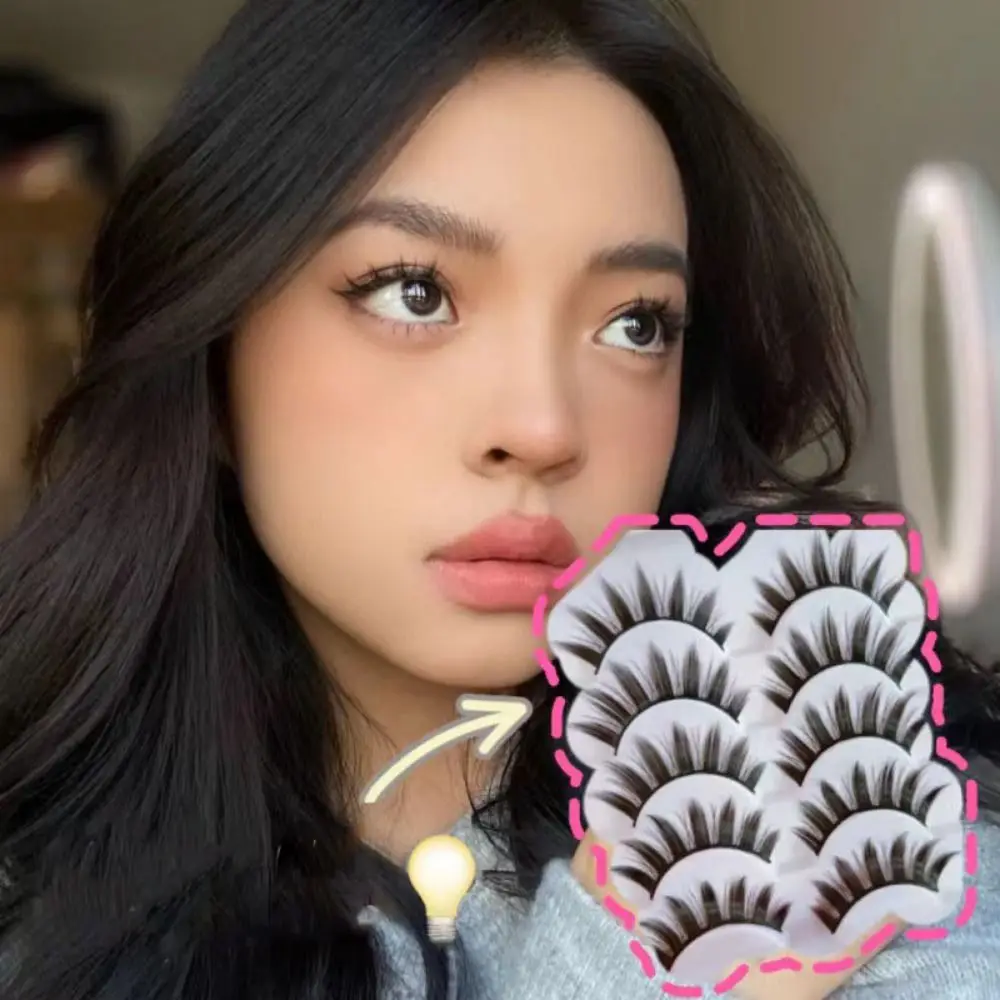 Natural Wet Look Manga Lashes Cat-Eye Makeup Fairy Clusters Cosplay Lashes Dramatic Spiky Fake Eyelashes Women
Natural Wet Look Manga Lashes Cat-Eye Makeup Fairy Clusters Cosplay Lashes Dramatic Spiky Fake Eyelashes Women