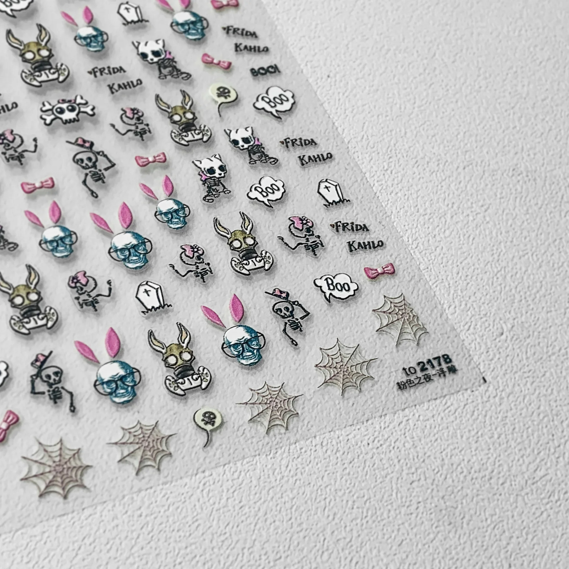 1 Sheet Dark Skull Nail Decals Stickers Press On Nails 6D Embossed Pattern Self-Adhesive Kawaii Nail Art for Manicure
1 Sheet Dark Skull Nail Decals Stickers Press On Nails 6D Embossed Pattern Self-Adhesive Kawaii Nail Art for Manicure