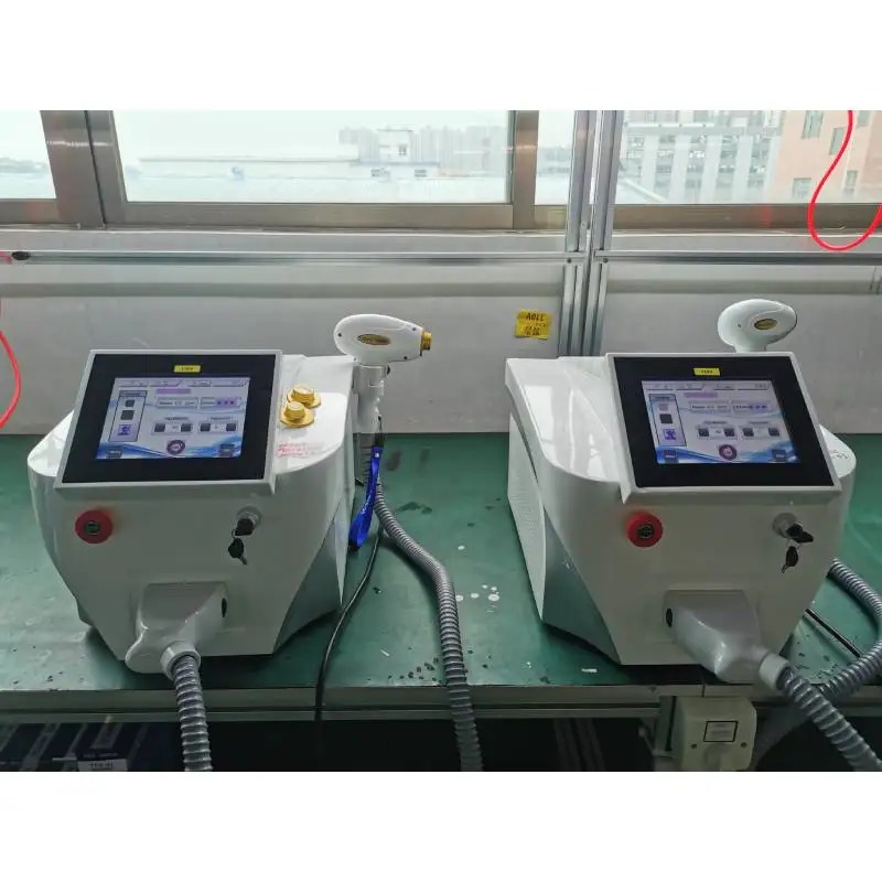 Diode Laser Hair Removal Machine 755 808 1064 Factory Price Cheapest 3 Wavelengths Professional Hair Laser Removal
Diode Laser Hair Removal Machine 755 808 1064 Factory Price Cheapest 3 Wavelengths Professional Hair Laser Removal