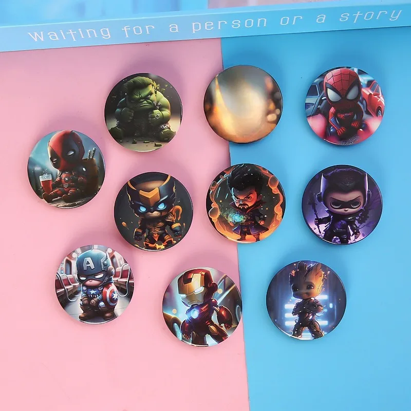Marvel The Avengers Broochs Anime Action Figure Spider-Man Anime Merchandise Clothing Backpack Decoration Children Birthday Gift
Marvel The Avengers Broochs Anime Action Figure Spider-Man Anime Merchandise Clothing Backpack Decoration Children Birthday Gift