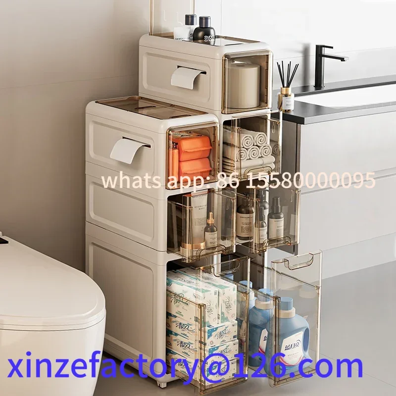 Customizable Bathroom Storage Cabinet Toilet Drawer Closestool Crevice Rack Ultra Narrow Kitchen Organizer
Customizable Bathroom Storage Cabinet Toilet Drawer Closestool Crevice Rack Ultra Narrow Kitchen Organizer