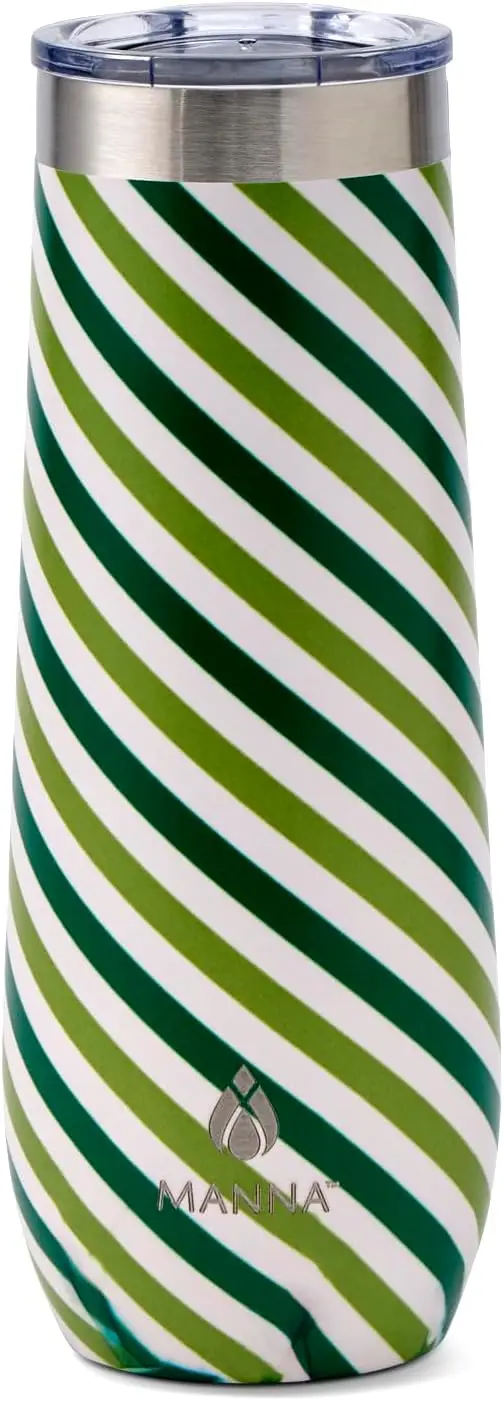 Sleek Champagne Flute Tumbler - 9 Oz - Green Stripe
Sleek Champagne Flute Tumbler - 9 Oz - Green Stripe