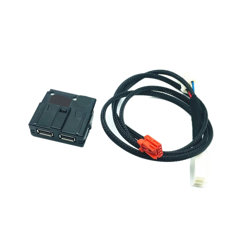 Car Armerst USB Socket Rear Seat USB Adapter Wiring Harness for Tiguan MK2 Octavia Superb Kodiaq 5QD035726 
Car Armerst USB Socket Rear Seat USB Adapter Wiring Harness for Tiguan MK2 Octavia Superb Kodiaq 5QD035726