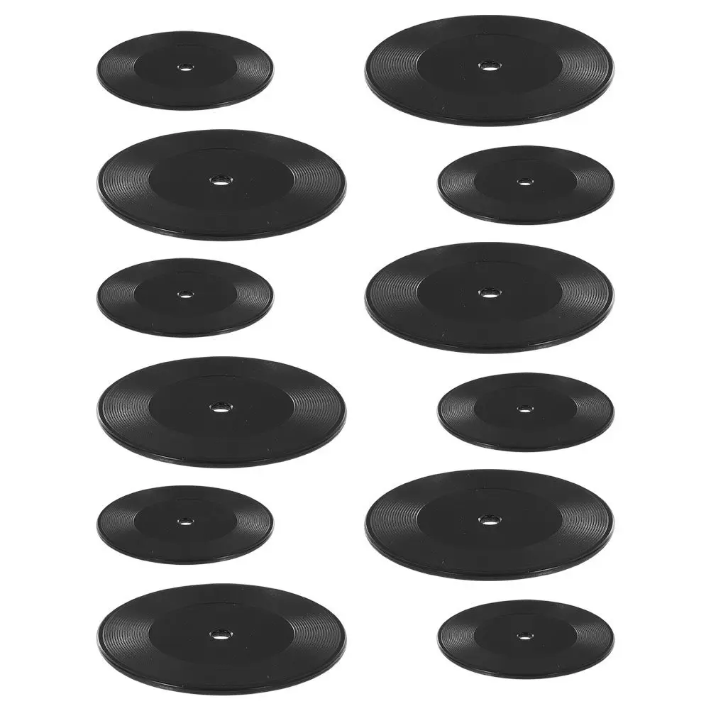 12Pcs Mini Record Models Realistic Vinyl Record for Home Decor Dollhouse Scene Accessories Miniature Vinyl Records
12Pcs Mini Record Models Realistic Vinyl Record for Home Decor Dollhouse Scene Accessories Miniature Vinyl Records