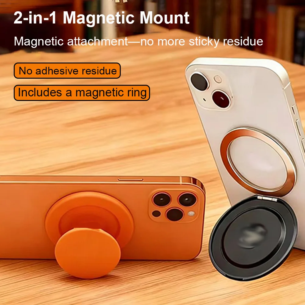 Strong Magnetic Phone Expanding Stand Grip Socket, Adjustable Kickstand for Portrait or Landscape, Magnetic Holder For iPhone
Strong Magnetic Phone Expanding Stand Grip Socket, Adjustable Kickstand for Portrait or Landscape, Magnetic Holder For iPhone