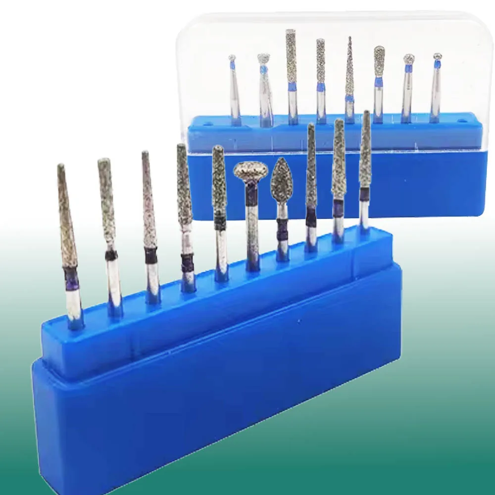 High Speed Dental Diamond Burrs Kit for Dentists Preparation Polishing Instruments Professional Handpiece Accessories
High Speed Dental Diamond Burrs Kit for Dentists Preparation Polishing Instruments Professional Handpiece Accessories