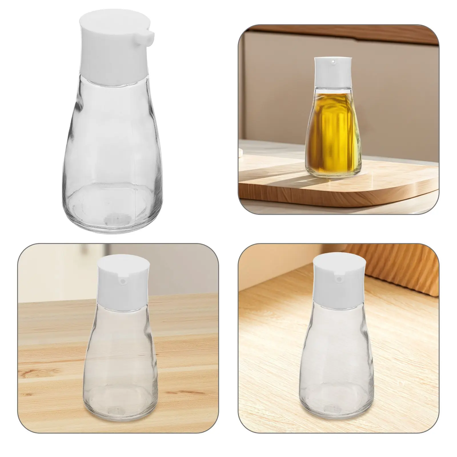 170ml Kitchen Oil Pot Household leak-proof Oil Pot Oil Control Bottle Glass Seasoning Bottle Olive Oil Bottles Vinegar Soy Sauce
170ml Kitchen Oil Pot Household leak-proof Oil Pot Oil Control Bottle Glass Seasoning Bottle Olive Oil Bottles Vinegar Soy Sauce